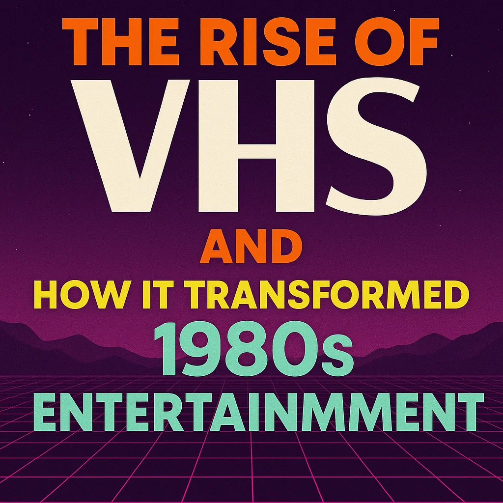 Article 'The Rise of VHS and How It Transformed 1980s Entertainment'