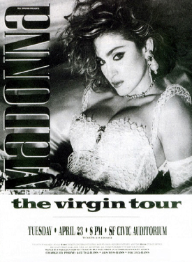 Madonna's 'The Virgin Tour' Started Today April 10, 1985