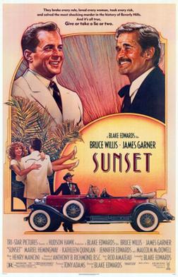 Released Today April 29 1988, Sunset Starring Bruce Willis